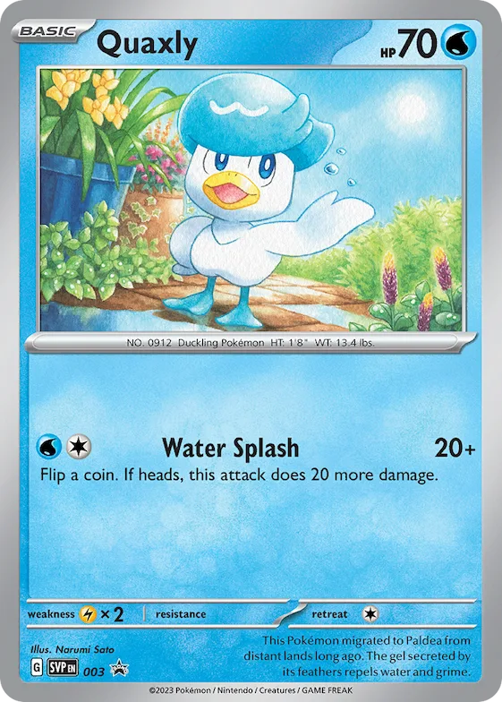 Quaxly #3 – Scarlet & Violet Promo Cards