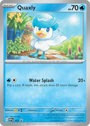 Quaxly #3 – Scarlet & Violet Promo Cards