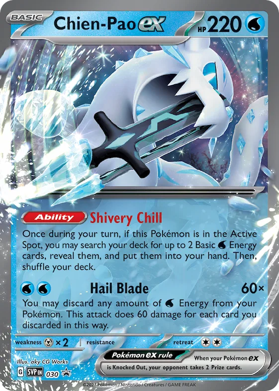 Chien-Pao ex #30 – Scarlet & Violet Promo Cards