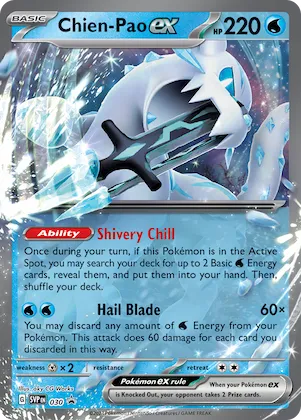 Chien-Pao ex #30 – Scarlet & Violet Promo Cards