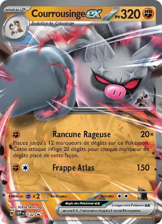 Courrousinge-ex 32 – SVP Black Star Promos