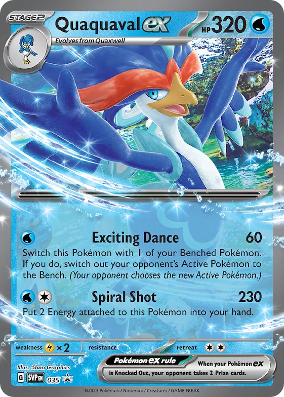 Quaquaval ex #35 – Scarlet & Violet Promo Cards