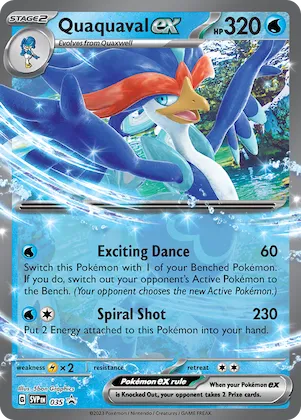 Quaquaval ex #35 – Scarlet & Violet Promo Cards