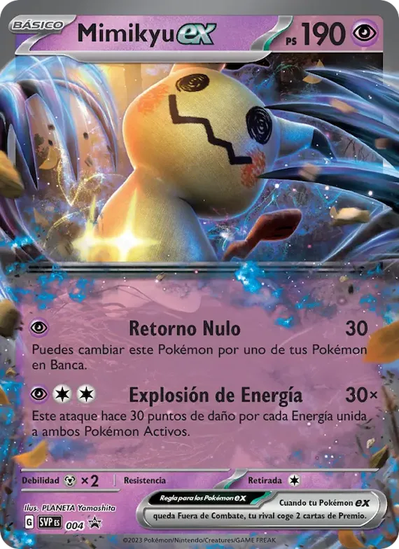 Mimikyu ex 4 – SVP Black Star Promos