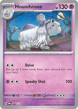 Houndstone #42 – Scarlet & Violet Promo Cards