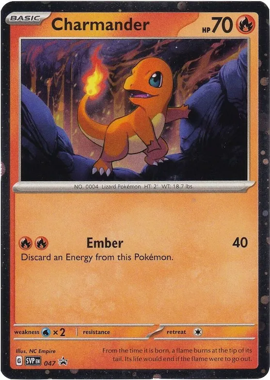Charmander #47 – Scarlet & Violet Promo Cards