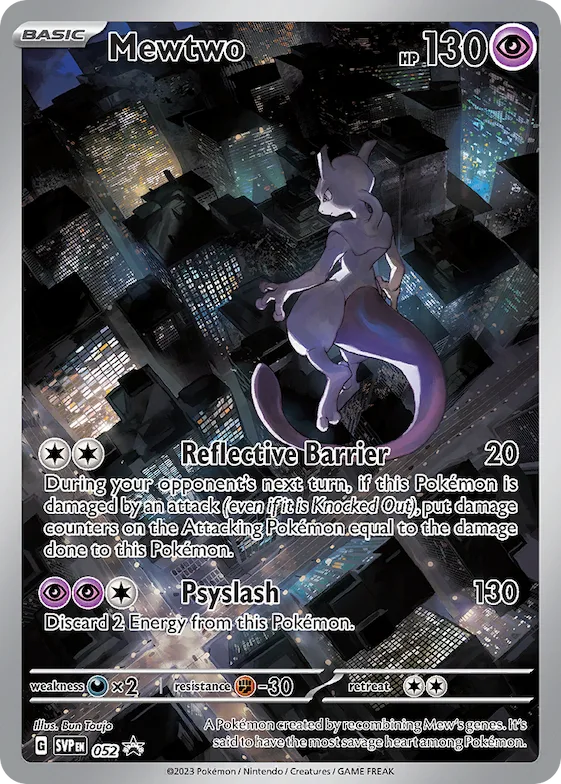 Mewtwo #52 – Scarlet & Violet Promo Cards