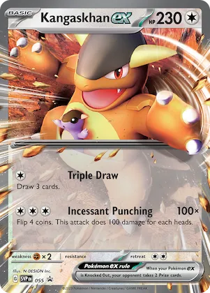 Kangaskhan ex #55 – Scarlet & Violet Promo Cards