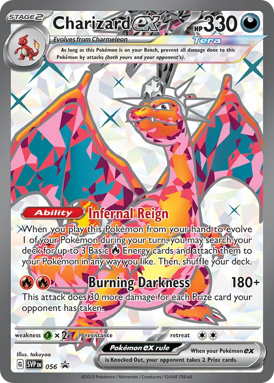 Charizard ex #56 – Scarlet & Violet Promo Cards