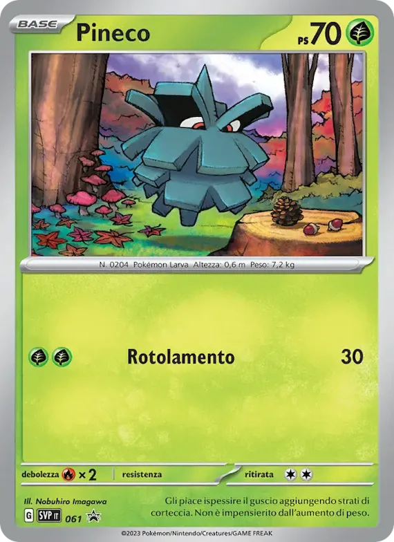 Pineco 61 – SVP Black Star Promos