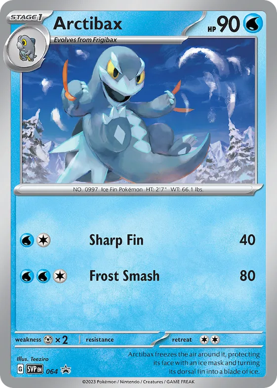 Arctibax #64 – Scarlet & Violet Promo Cards