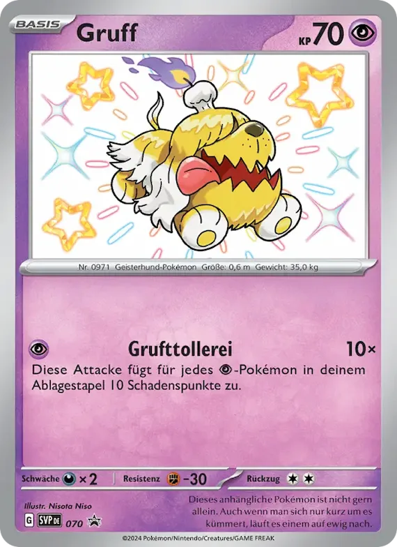 Gruff 70 – SVP Black Star Promos