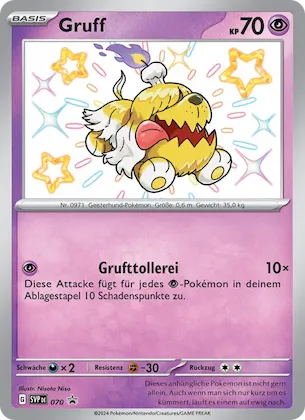 Gruff Nr. 70 – SVP Black Star Promos