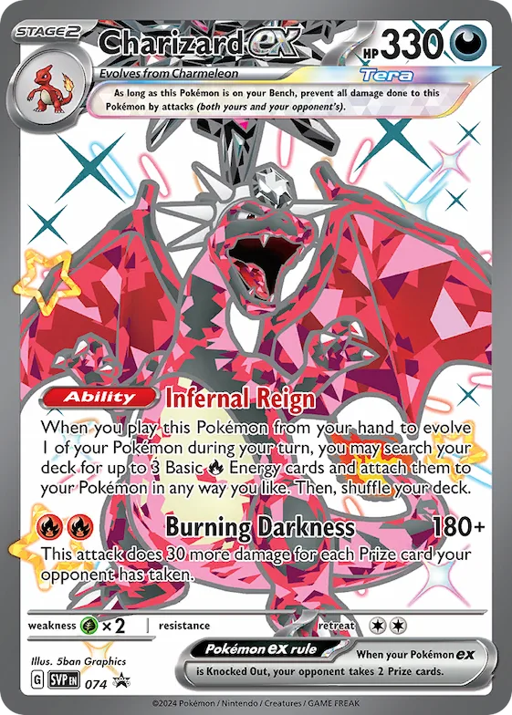 Charizard ex #74 – Scarlet & Violet Promo Cards