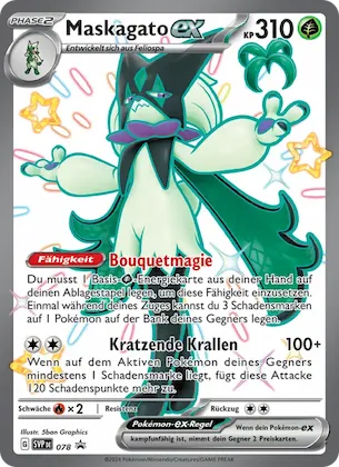 Maskagato-ex Nr. 78 – SVP Black Star Promos