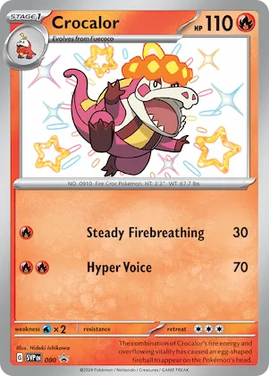 Crocalor #80 – Scarlet & Violet Promo Cards