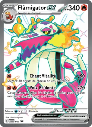 Flâmigator-ex n° 81 – SVP Black Star Promos