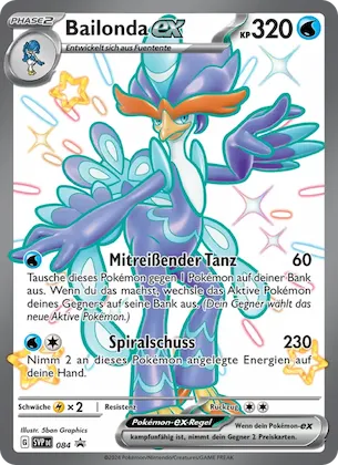 Bailonda-ex Nr. 84 – SVP Black Star Promos