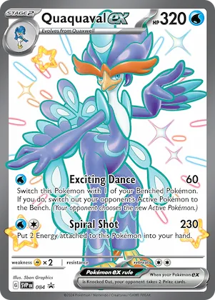Quaquaval ex #84 – Scarlet & Violet Promo Cards