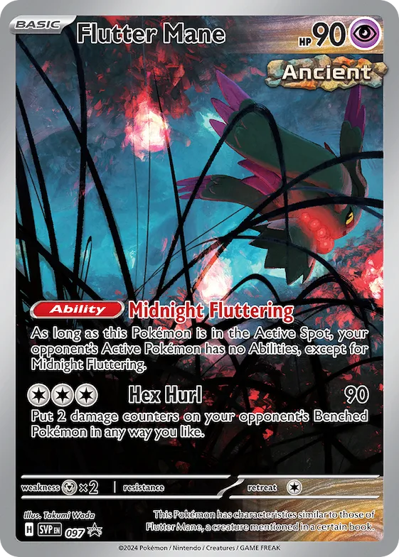 Flutter Mane #97 – Scarlet & Violet Promo Cards