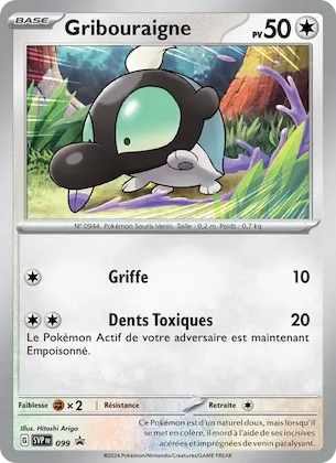 Gribouraigne n° 99 – SVP Black Star Promos