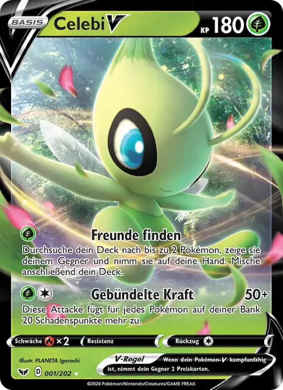 Celebi V 1 – Schwert & Schild