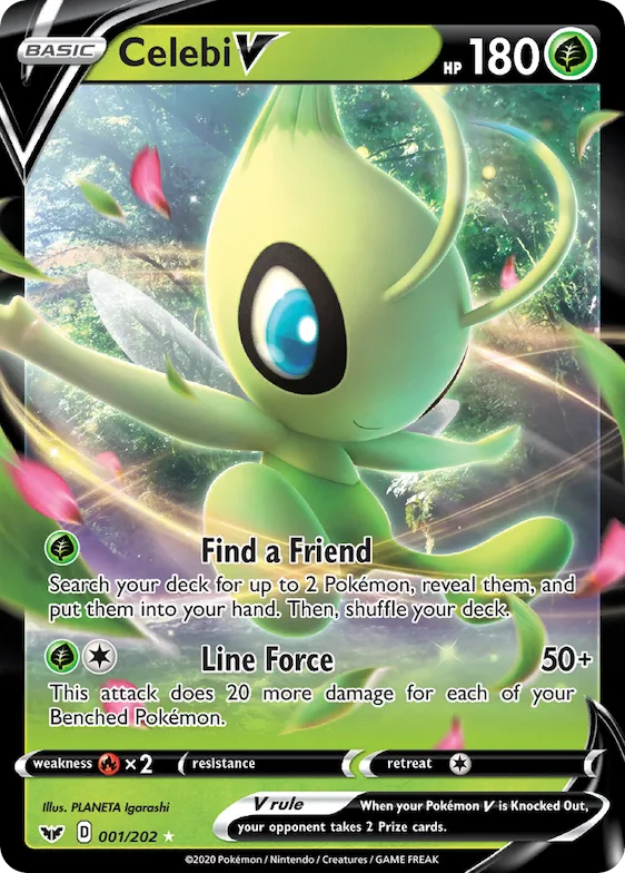 Celebi V #1 – Sword & Shield
