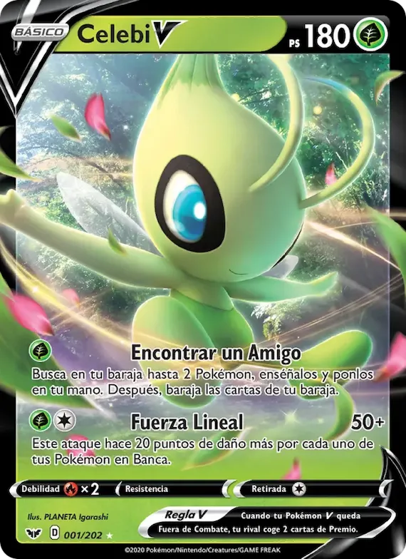 Celebi V 1 – Espada y Escudo