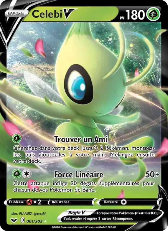 Celebi V 1 – Épée et Bouclier