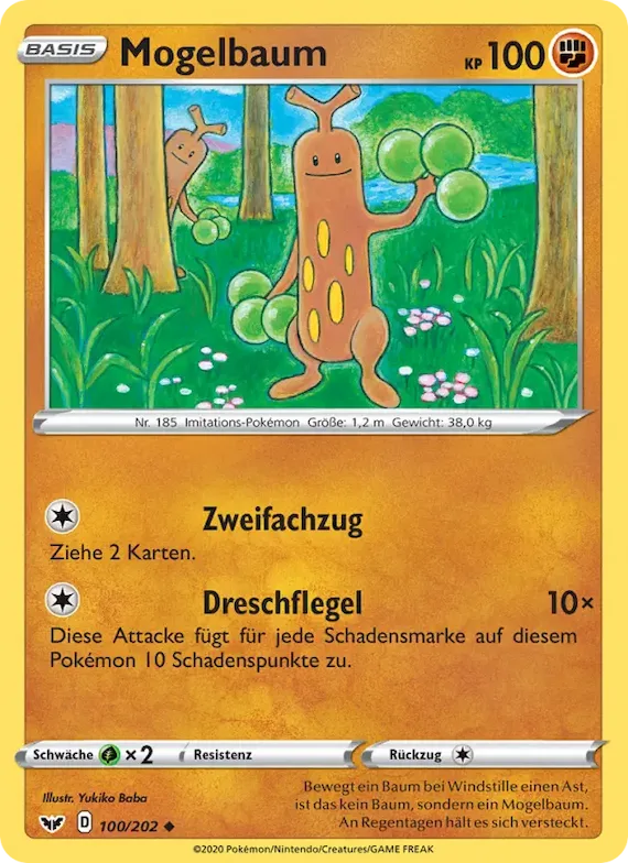 Mogelbaum 100 – Schwert & Schild