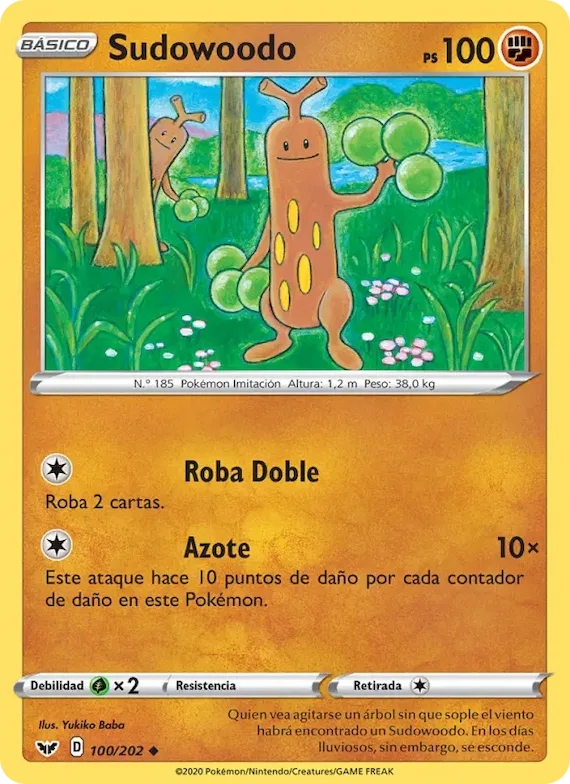 Sudowoodo 100 – Espada y Escudo