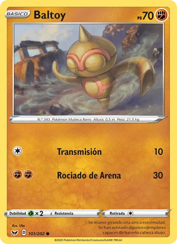 Baltoy 101 – Espada y Escudo