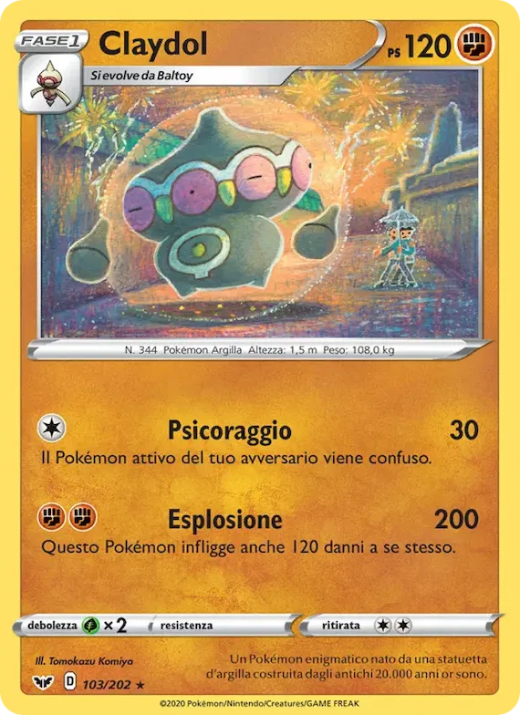 Claydol 103 – Spada e Scudo