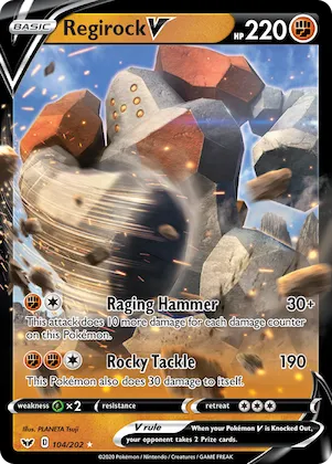 Regirock V #104 – Sword & Shield