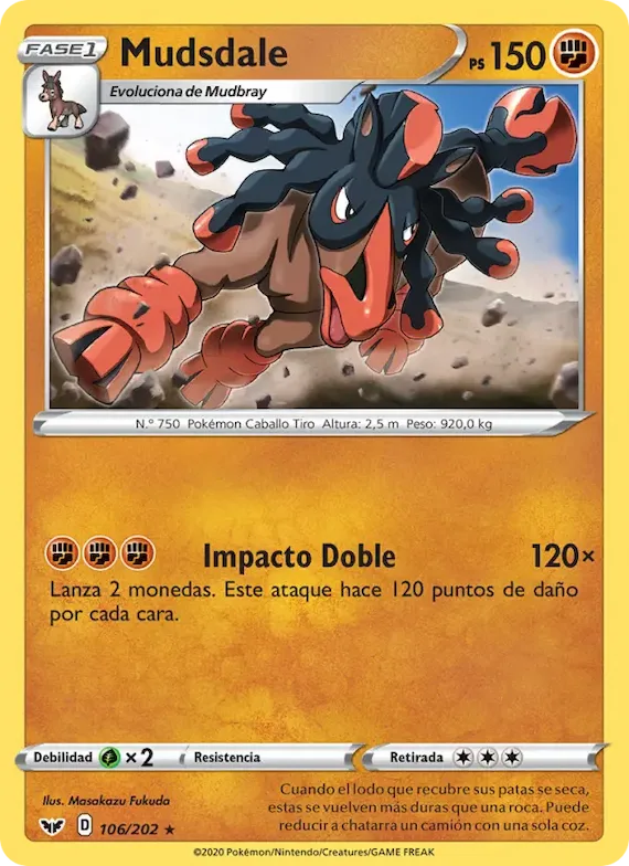 Mudsdale 106 – Espada y Escudo