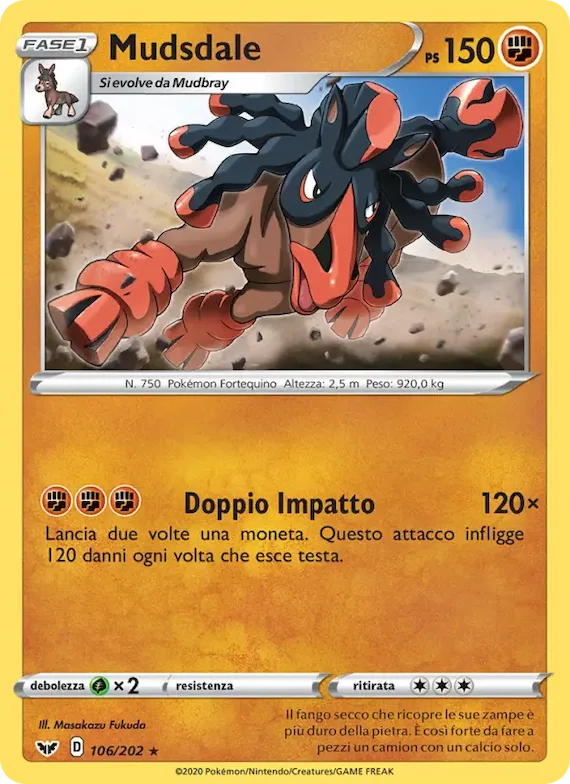 Mudsdale 106 – Spada e Scudo