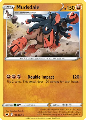 Mudsdale #106 – Sword & Shield