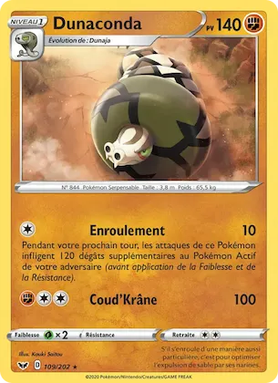 Dunaconda n° 109 – Épée et Bouclier