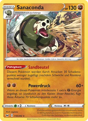 Sanaconda Nr. 110 – Sword & Shield