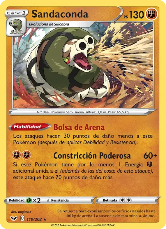 Sandaconda 110 – Espada y Escudo