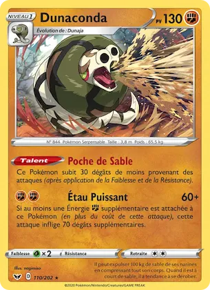 Dunaconda n° 110 – Épée et Bouclier