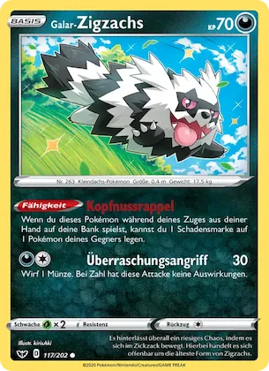 Galar-Zigzachs Nr. 117 – Sword & Shield