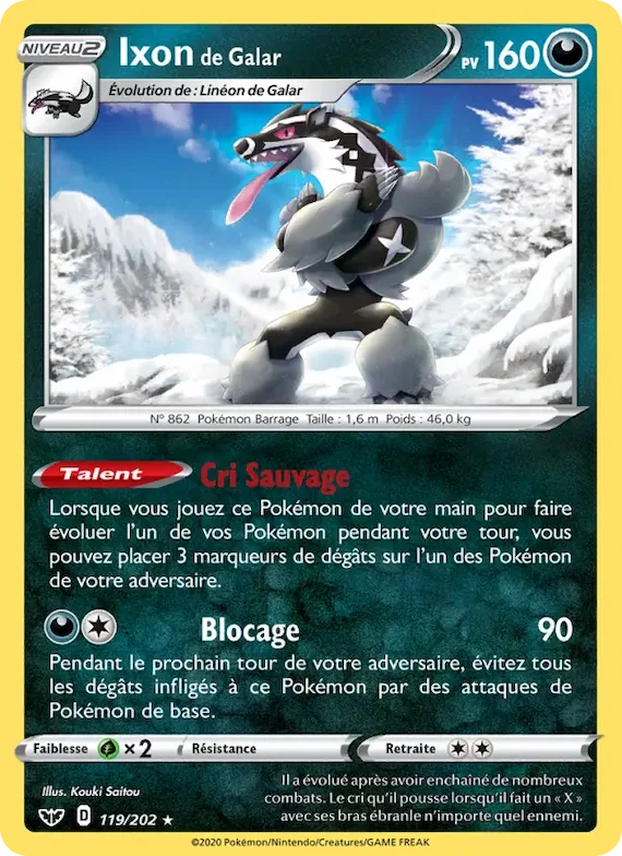 Ixon de Galar 119 – Épée et Bouclier