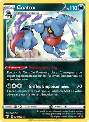 Coatox n° 124 – Épée et Bouclier