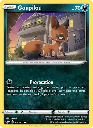 Goupilou n° 125 – Épée et Bouclier