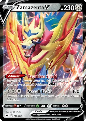Zamazenta V #139 – Sword & Shield