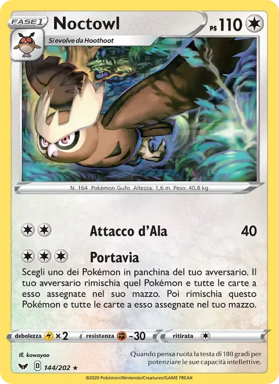 Noctowl 144 – Spada e Scudo