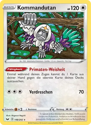 Kommandutan Nr. 148 – Sword & Shield