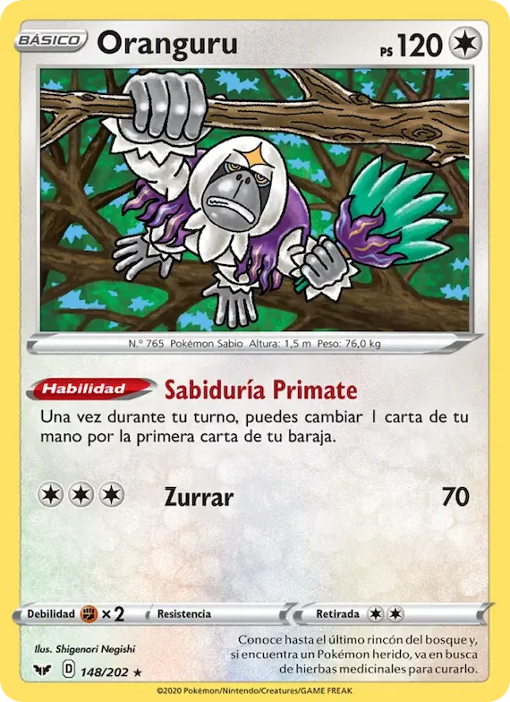 Oranguru 148 – Espada y Escudo