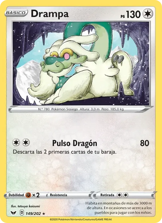 Drampa 149 – Espada y Escudo